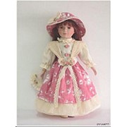 Коллекционная кукла фарфоровая, 16“ DV-16877 фотография