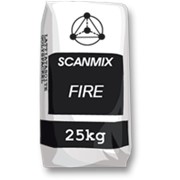 Клей: "SCANMIX FIRE" (термостойкая смесь для кладки и ремонта печей и каминов),25кг