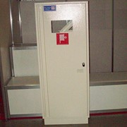 Шкаф пожарный приставной для двух стран-комплектов размером 1600х600х230 мм фото