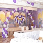 Оформление свадеб воздушными шарами фото