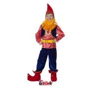 Детский карнавальный костюм Гном Весельчак фото