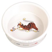 Керамическая миска для кошек Trixie, 0,2 л