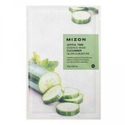 Тканевая маска для лица с экстрактом огурца (Joyful time essence mask cucumber) Mizon | Мизон 23г фотография