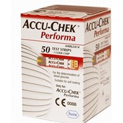 Accu-Chek Performa тест-полоски д/определения глюкозы в крови №50 кор., Тест-полоски