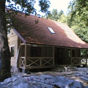 Установка деревянных домов