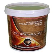 Огнезащитная краска по дереву "ОГНЕЗА-ВД-Д" 3кг