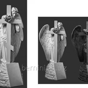 Скульптура “Ангел с крестом“ фото