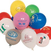 Рекламная печать на воздушных шарах фотография