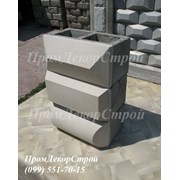 Облицовочные рельефные блоки для забора в Одессе фотография