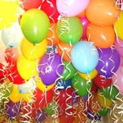 Оформление праздника: воздушные шары, фигурки, декорации фото