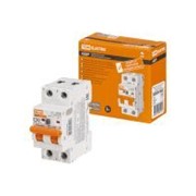 Автоматический выключатель дифференциальный АД2P 2Р С50 100 мА 6 кА тип АС TDM SQ0204-0622 фото