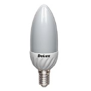 Лампа светодиодная DELUX BL37B 4.5Вт Е14 теплый белый