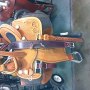 Ковбойское седло для лошади на заказ фото