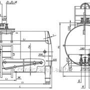 Резервуар горизонтальный стальной РГС-10 м3
