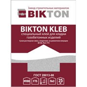 Специальный клей для кладки газобетонных блоков BIKTON KLEEB фото
