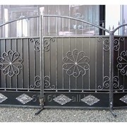 Эксклюзивные ворота в Караганде фото
