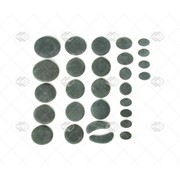 Камни для стоунтерапии (базальт) 28 штук фото