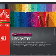 Набор пастели масляной Carandache Neopastel, 48 цветов, картонный футляр 48шт/уп