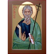 Именная икона Св.апостол Андрей Первозванный фотография