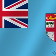 Флаг национальный Фиджи фотография