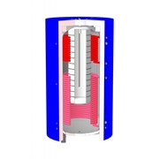 Теплоаккумулятор (буферная ёмкость) EAB-11-1000-2 с внутренним бойлером на 160 л