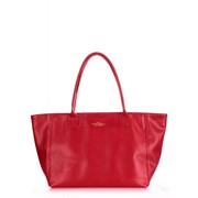 Женская сумка Poolparty Desire Safyano кожаная красная фото
