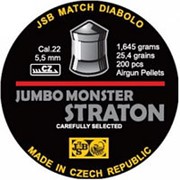 Пули пневматические JSB Straton Jumbo Monster Diabolo 5,52 мм 1.645 г (200 шт.) фото