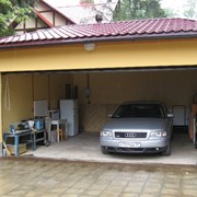 Строительство гаражей фотография