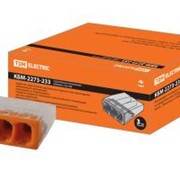 Строительно-монтажная клемма КБМ-2273-233 (2,5мм2) с пастой TDM ELECTRIC SQ0517-0112 фото