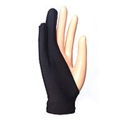 Перчатка для рисования Jeanne Clyde Nylon 3 слоя 2 пальца формовочная перчатка планшет цифровой рисунок фото
