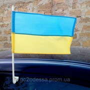 Флаг Украины на авто с флагшток