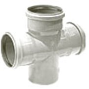 Крестовина для канализационных труб 150-150 мм