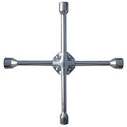Matrix Ключ-крест баллонный, 17 х 19 х 21 мм, под квадрат 1/2, усиленный, толщина 16 мм Matrix Professional