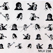 Наклейка “MILV“ 238 фото