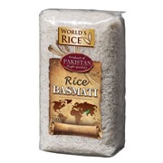 Рис Басмати (Basmati rice) Пакистан 1кг, ТМ WORLD'S RICE фото