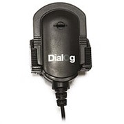 Микрофон Dialog М-100B конденсаторный -56дБ на клипсе, чёрный
