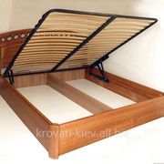 Деревянная кровать “Екатерина“ с подъемным механизмом фотография