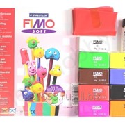 Набор полимерной глины FIMO Soft из 9 блоков по 25 гр. фото