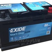 Аккумулятор Exide Micro-Hybrid AGM 80 А/ч EK800 фото