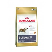 Bulldog 24 Royal Canin корм, Старше 1 года, Бульдог, Пакет, 12,0кг фото