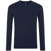 Пуловер мужской GLORY MEN темно-синий, размер S фото