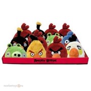 Мягкая игрушка 90794 Angry Birds 12 см.звук в ассорт фото