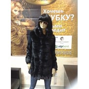 Шуба норковая поперечка фото
