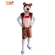 Карнавальный костюм "Медведь Потап" плюш, рост 122 см
