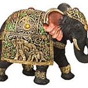 Фигурка “слон“ 26*10,5 см. высота=20 см. серия “махараджи“ Lefard (252-748) фотография