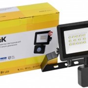 IEK прожектор св/д СДО 06-20Д 20W(1800lm) 6500K 6K с датчиком движ. черный IP54 LPDO602-20-65-K02