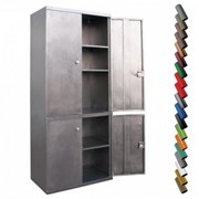 Шкаф металлический, двухсекционный, модель КСТ-8 фото