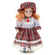 Кукла коллекционная Катерина в шотландском платье 19 см 136060 фото