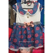 Детское платье на 1-3 года, код товара 268204035 фотография