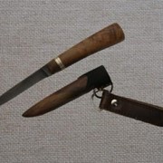 Нож из дамасской стали №145 фото
